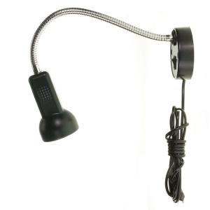 Lampka ścienna L8P nocna sufitowa kinkiet CZARNA