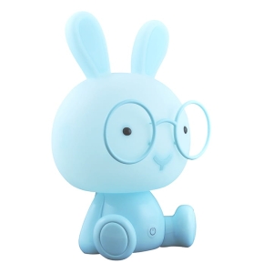 Lampka nocna LED KRÓLIK Niebieski 2,5W
