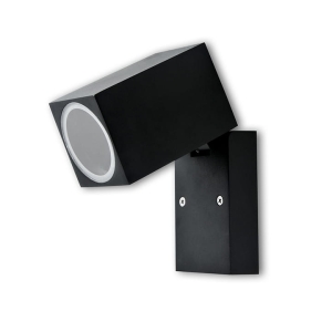 Kinkiet ogrodowy BOSTON czarny SG5101 1xGU10 ruchomy aluminiowy
