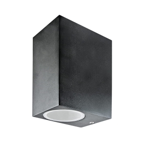 Kinkiet ogrodowy BOSTON czarny SG375QWB-2 2xGU10 góra/dół aluminiowy