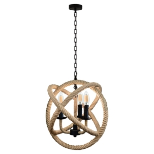 Lampa wisząca ROPE GLOBO E14x3