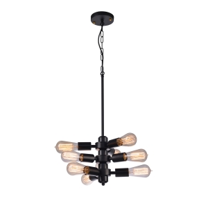 Lampa wisząca OREBRO czarna E27x9