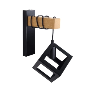 Kinkiet SWEDEN Wood 1xE27