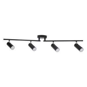 Listwa ruchoma ścienno-sufitowa LED GAVI-4 Czarna 18W