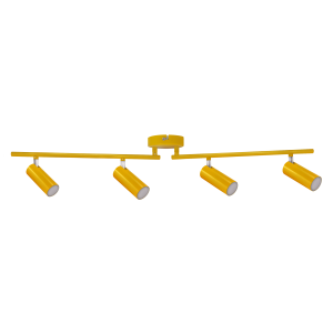 Listwa ruchoma ścienno-sufitowa LED GAVI-4 Żółta 18W