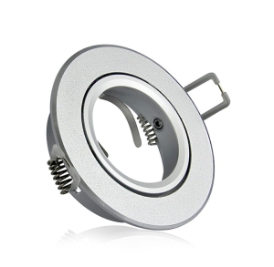 Oprawa podtynkowa EAST OPAL-IOA84S3 alum 2in1 srebrna piaskowana