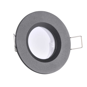 Oczko podtynkowe BORAS czarne 1xGU10 IP44