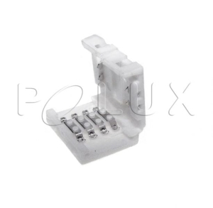 Złącze taśmy RGB 10mm 2-stronne z zatrzaskami