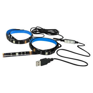 Paski LED TR-USB-L3 TV mood IP65 5050RGB 2*50cm + kontroler