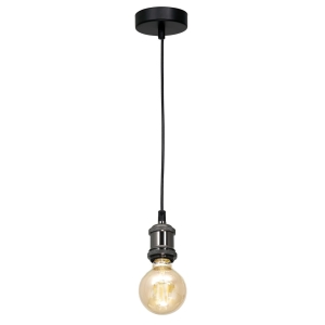 Lampa wisząca EDISON CZARNY 1xE27