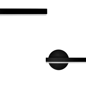 Kinkiet SYDNEY 6W LED BLACK prawy