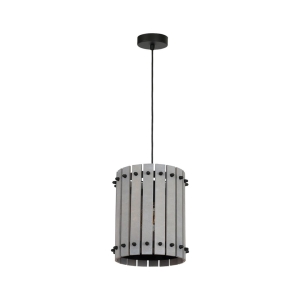 Lampa Wisząca EGON GREY 1xE27