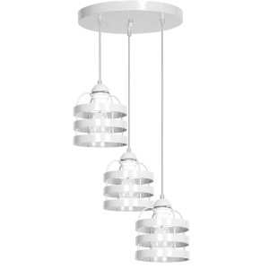 Lampa wisząca LARS WHITE 3xE27