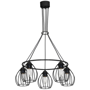 Lampa Wisząca DON BLACK 5xE27