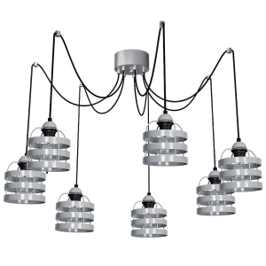 Lampa wiszaca LARS GREY 7xE27