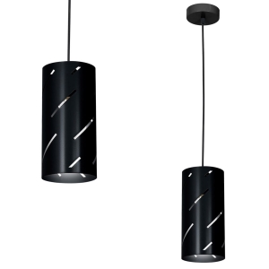 Lampa wisząca JIM BLACK 1XE27