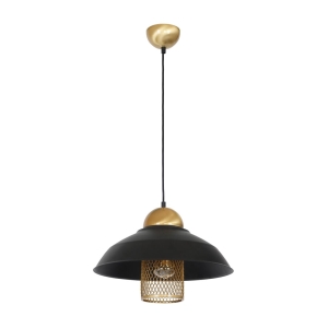 Lampa wisząca BJORN BLACK 1xE27