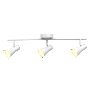 Lampa ścienno-sufitowa ruchoma LED BERG 3 Biała