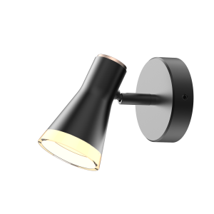 Kinkiet ruchomy LED BERG 1 Czarny