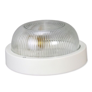 Oprawa kanałowa lampa garażowa okrągła bez siatki 60W 1042A