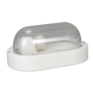 Oprawa kanałowa owalna garażowa 60W bez siatki 1044A