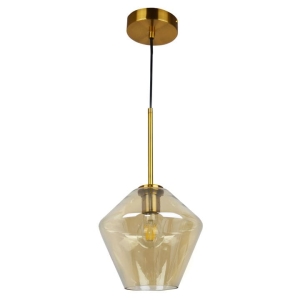 Lampa wisząca GREA-S 1xE27 amber