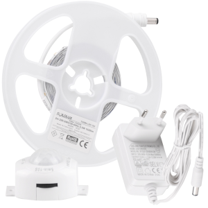 Taśma LED 12V 8,5W 2m IP20 z czujnikiem ruchu i zmierzchu NEUTRALNA 4000K