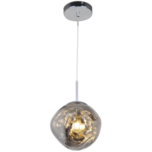 Lampa wisząca PARMA 1xE27 silver