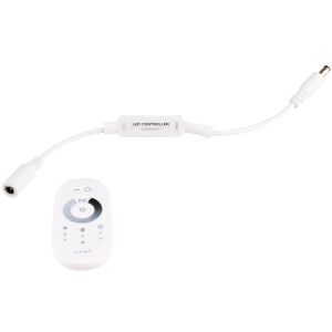 Sterownik do taśm LED MONO Z PILOTEM RF 2 PIN