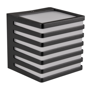 Kinkiet elewacyjny zewnętrzny MAXWELL LED czarny 10W