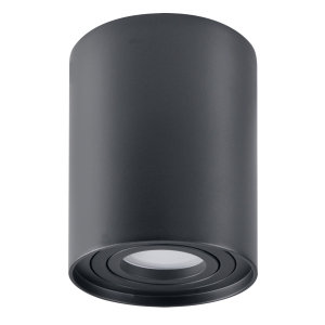 Oprawa natynkowa ORION R1 okrągła czarna + ŻARÓWKA LED!