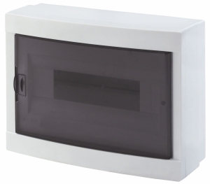 Rozdzielnica natynkowa 12 modułowa + listwy N i Z