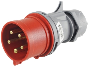 Wtyczka siłowa przenośna 32A 5P 400V WP325 wtyka 5x32A