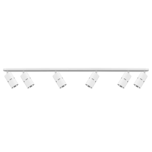 Kinkiet oprawa sufitowa ścienna BAMBOO 6xGU10 biały/srebrny