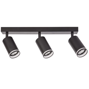 Kinkiet oprawa sufitowa ścienna PARIS 3xGU10 czarny