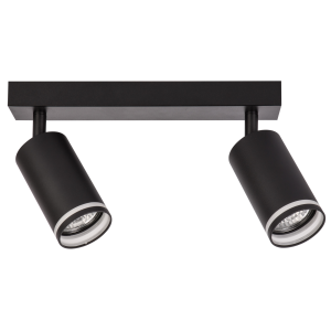 Kinkiet oprawa sufitowa ścienna PARIS 2xGU10 czarny