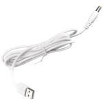 Przewód USB A - Mini jack DC 3,5 do lampki COSMOS biały