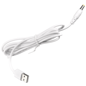 Przewód USB A - Mini jack DC 3,5 do lampki COSMOS biały
