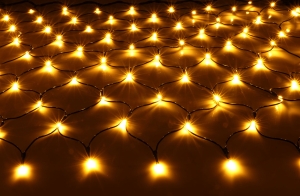 Lampki choinkowe wewnętrzne siatka LED 160 LW-LED-NET-160G barwa ciepła