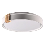 Plafon LED z pilotem ARLETTA 40 48W 38cm 3000-6000k IP44 szary