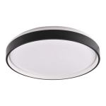Plafon LED z pilotem JADWIGA 40 48W 38,5cm 3000-6000k IP44 czarny