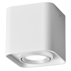 Oprawa natynkowa XENO kwadratowa ruchoma GU10 biała