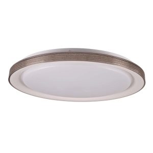 Plafon LED z pilotem GRAŻYNA 50 72W 51cm 3000-6000k IP44 szary