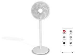 Nowoczesny Wentylator stojący 55W 3 tryby sterowany pilotem